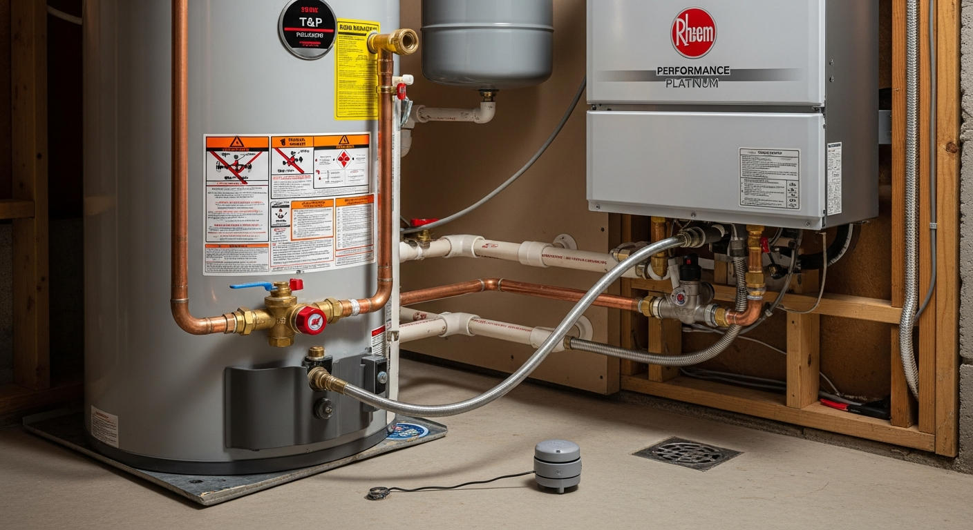 Professional water heater repair & installation project completed by RenoHouse in Vaughan — quality workmanship guaranteed