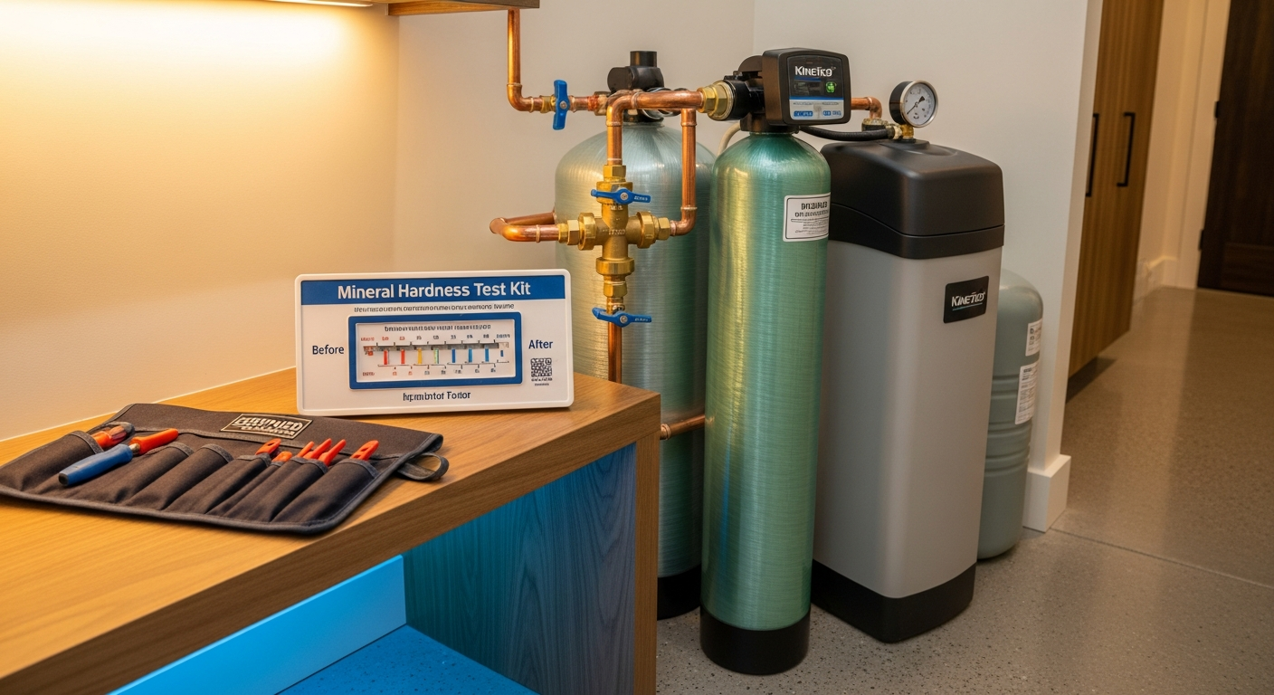 Water Softener Installation project in King City — RenoHouse quality standard completed work