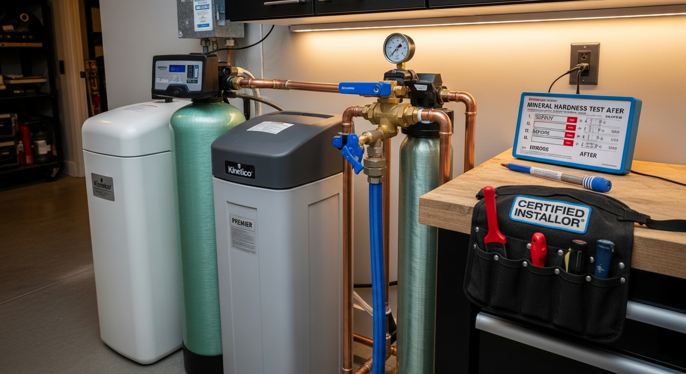 Water Softener Installation project in Scugog — RenoHouse quality standard completed work