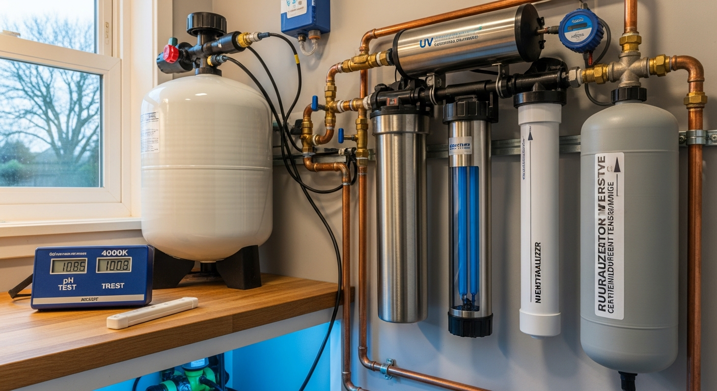 Well Water Treatment project in Burlington — RenoHouse quality standard completed work
