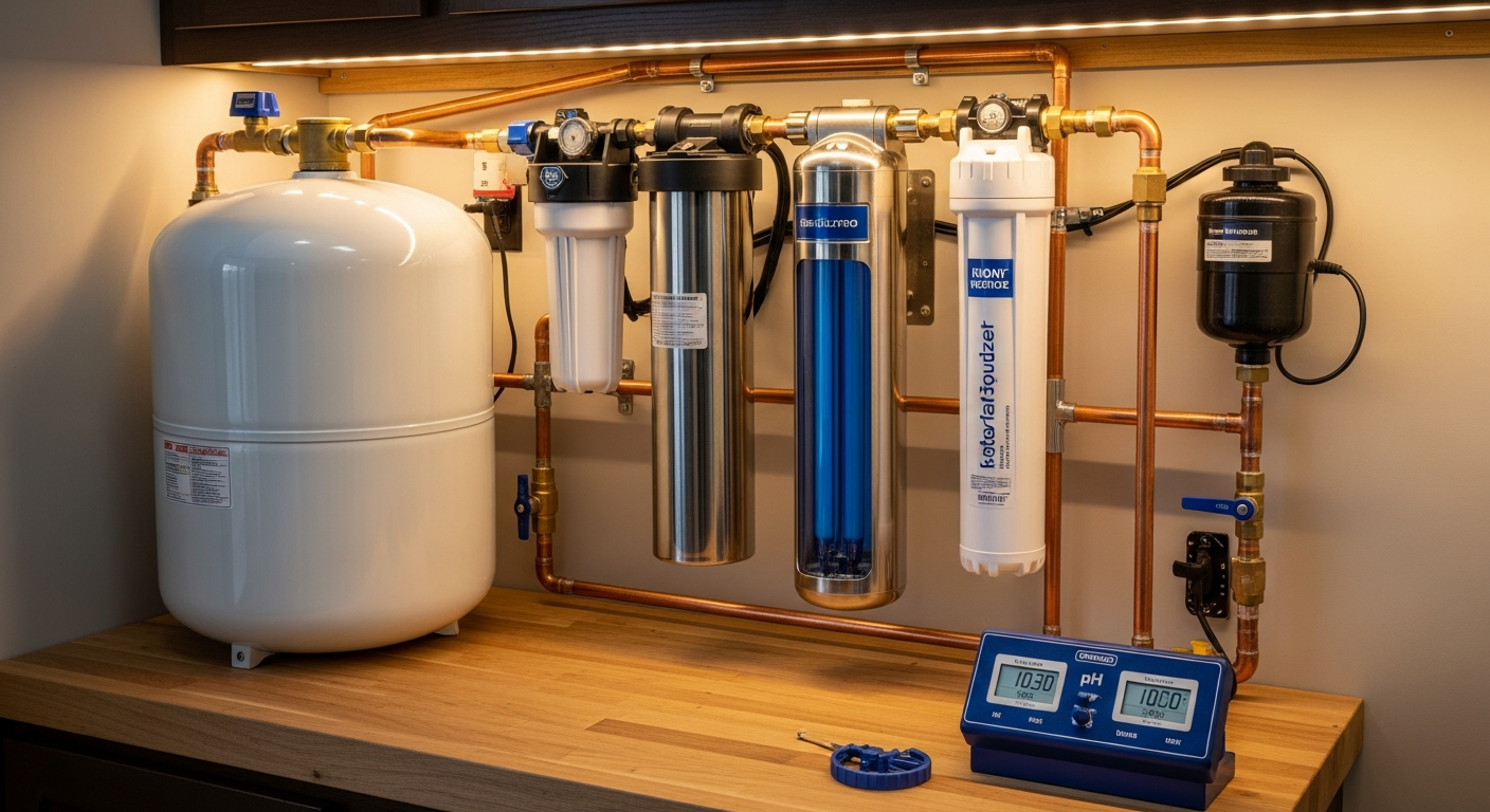 Well Water Treatment project in Caledon — RenoHouse quality standard completed work