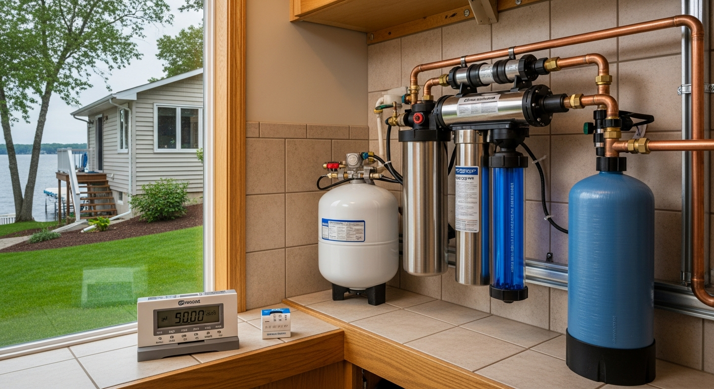 Well Water Treatment project in Georgina — RenoHouse quality standard completed work