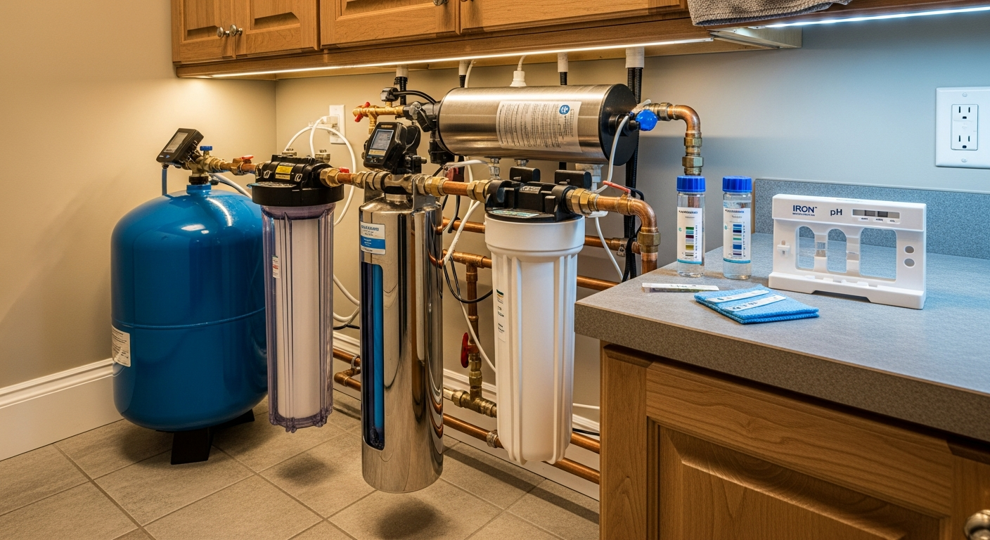 Well Water Treatment project in King City — RenoHouse quality standard completed work