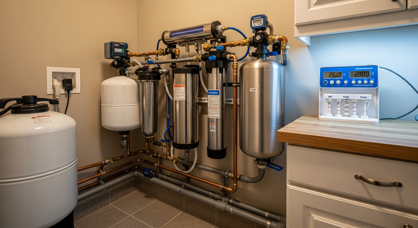 Professional well water treatment project completed by RenoHouse in Newmarket — quality workmanship guaranteed