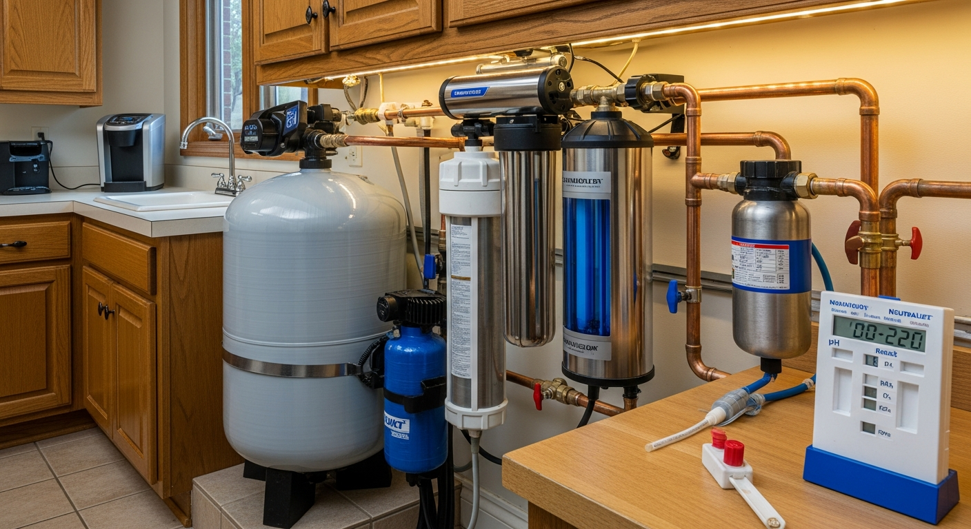 Professional well water treatment project completed by RenoHouse in Pickering — quality workmanship guaranteed