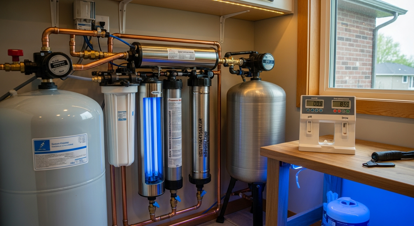 Well Water Treatment project in Scugog — RenoHouse quality standard completed work