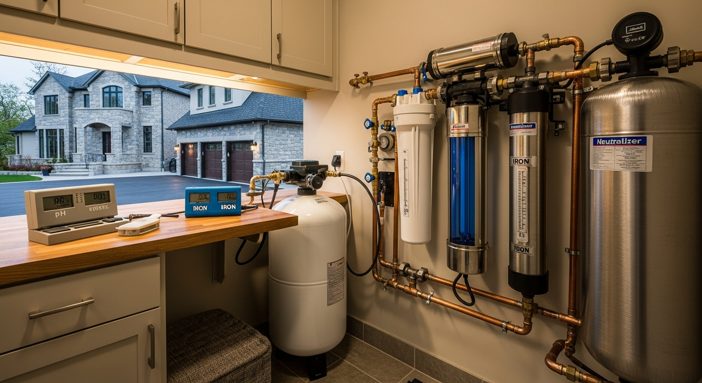 Professional well water treatment project completed by RenoHouse in Vaughan — quality workmanship guaranteed