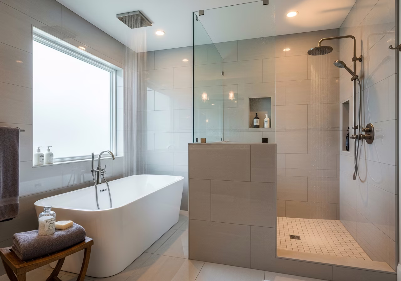 Reliable wet room bathroom design service in Toronto GTA — get a free estimate