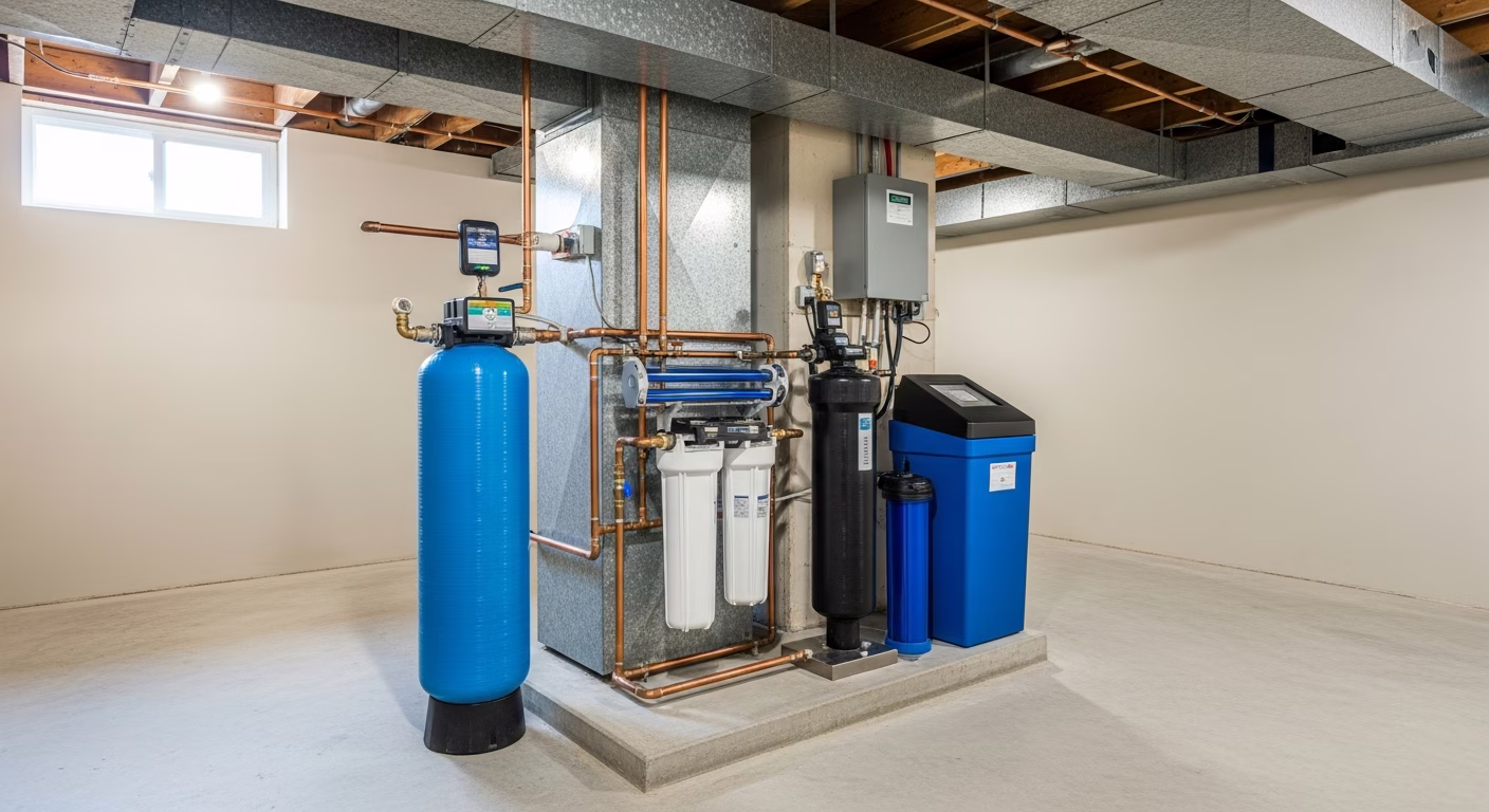 Whole Home Water Filtration (Pro Install) delivered by RenoHouse โ Toronto GTA home services