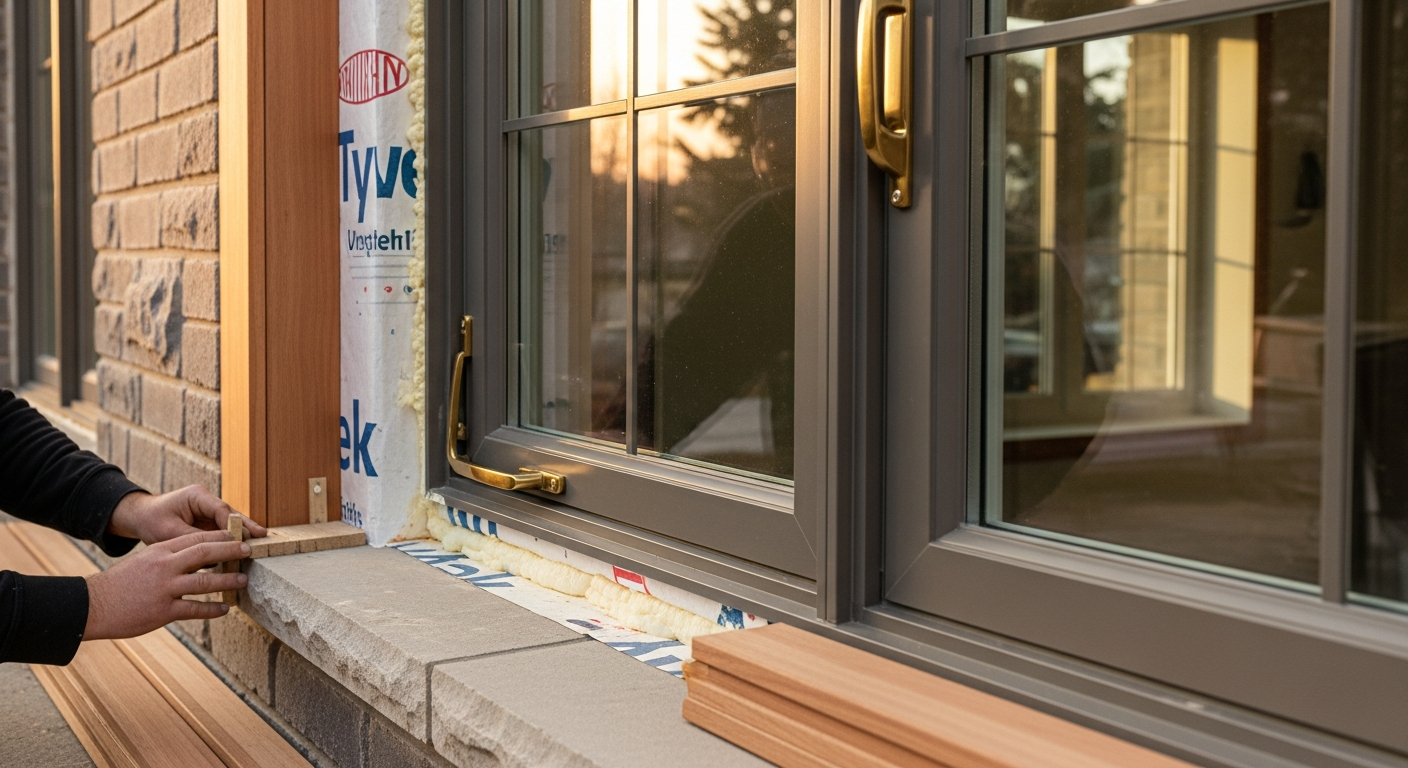 Professional window installation project completed by RenoHouse in Stouffville — quality workmanship guaranteed