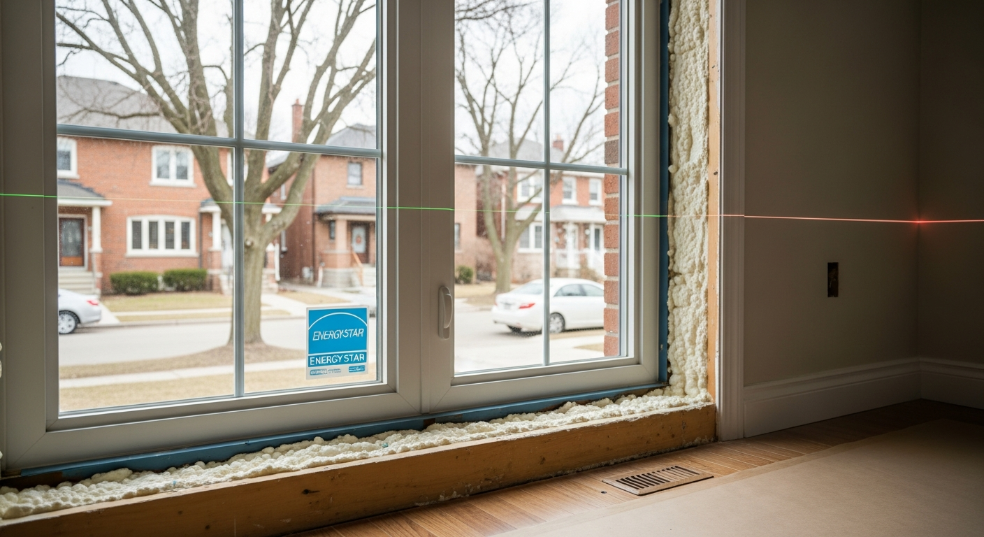 Brock window replacement portfolio sample — finished by licensed RenoHouse crew