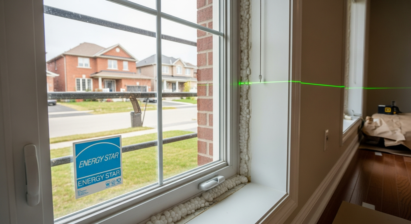 Window Replacement project in Clarington — RenoHouse quality standard completed work