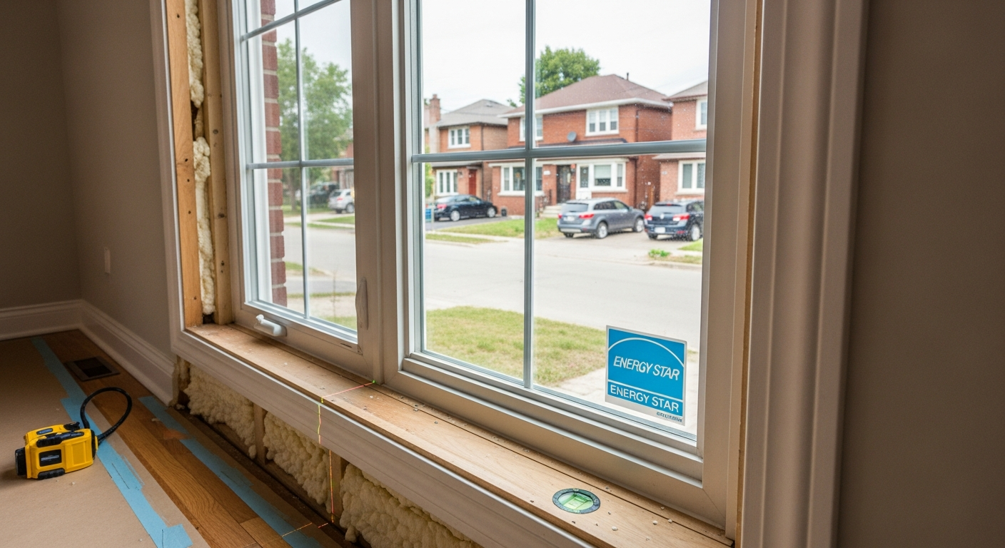 Window Replacement project in Markham — RenoHouse quality standard completed work