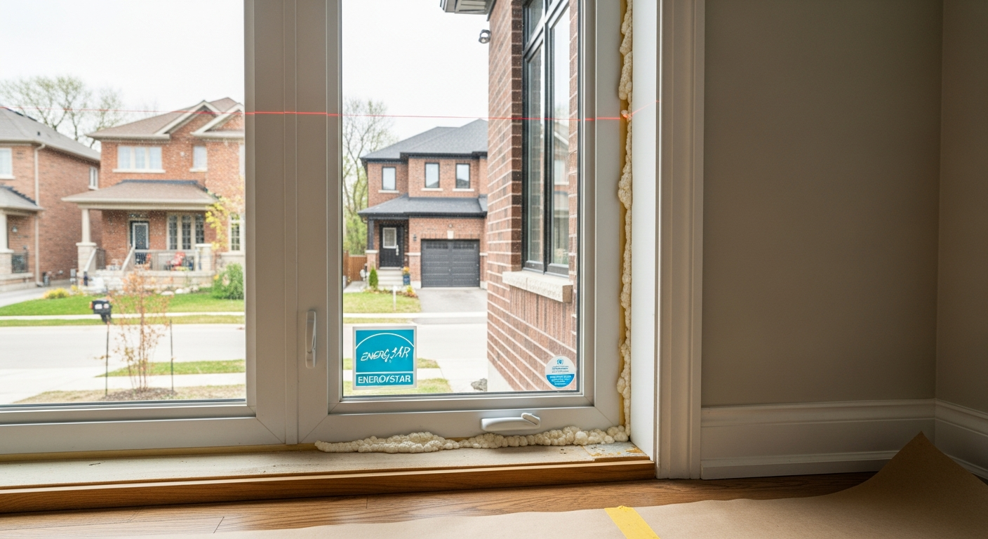 Window Replacement project in Stouffville — RenoHouse quality standard completed work