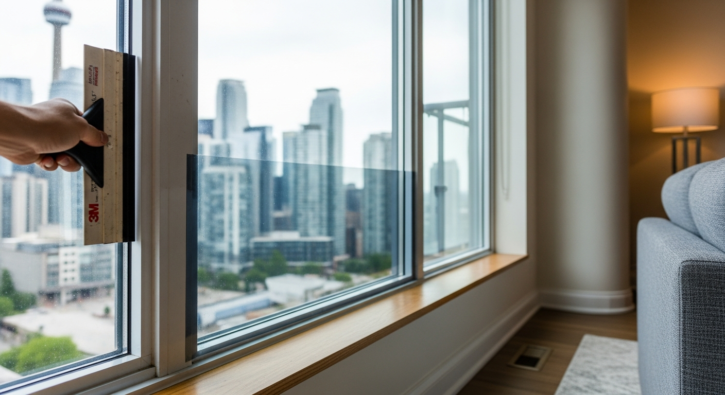 Window Tinting & Solar Film project in Brampton — RenoHouse quality standard completed work