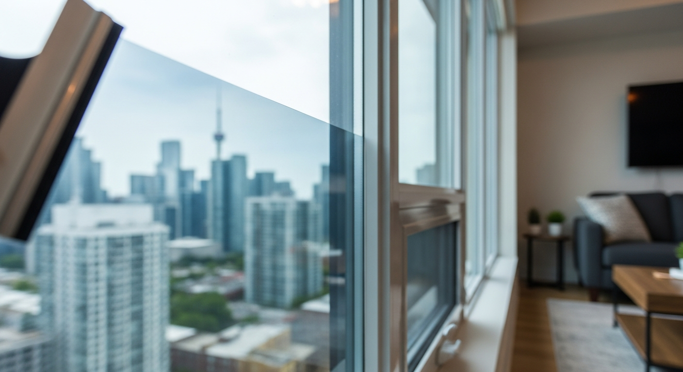 Recent Richmond Hill-area window tinting & solar film project — professional finish detail
